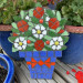 Blue Flower pot