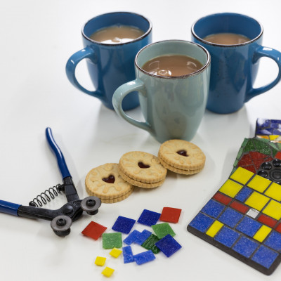 FAMILY FUN COASTERS TEA